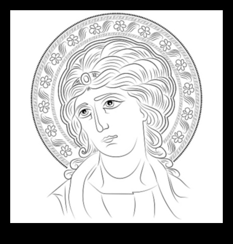 Sacred Silhouettes Byzantine Art's Minimalist Take on Divine Figures 3 Sacred Silhouettes: Depicting Holy Figures in Byzantine Art