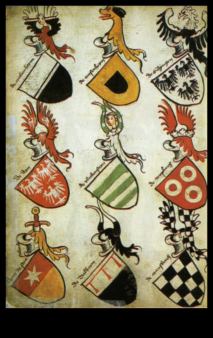 Sculpted Allegiances: Artistic Heraldry in Medieval Societies