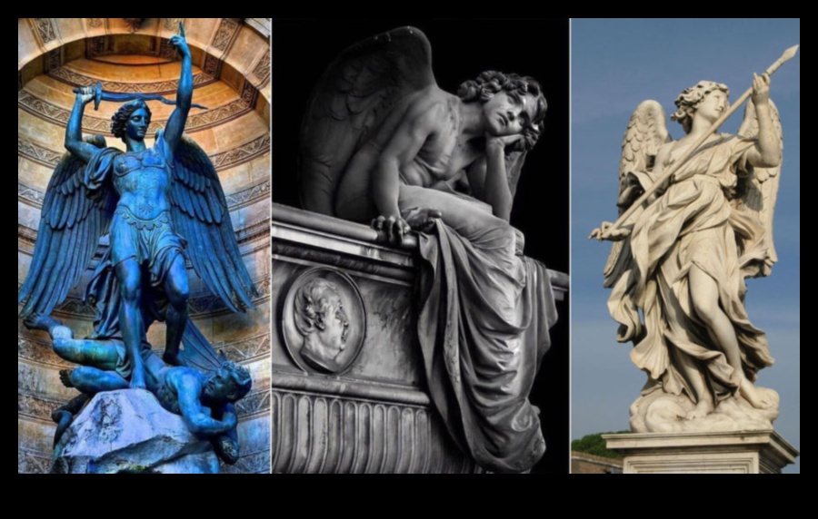 Sculpted Serenity The Timeless Beauty of Baroque Artistic Figures 1