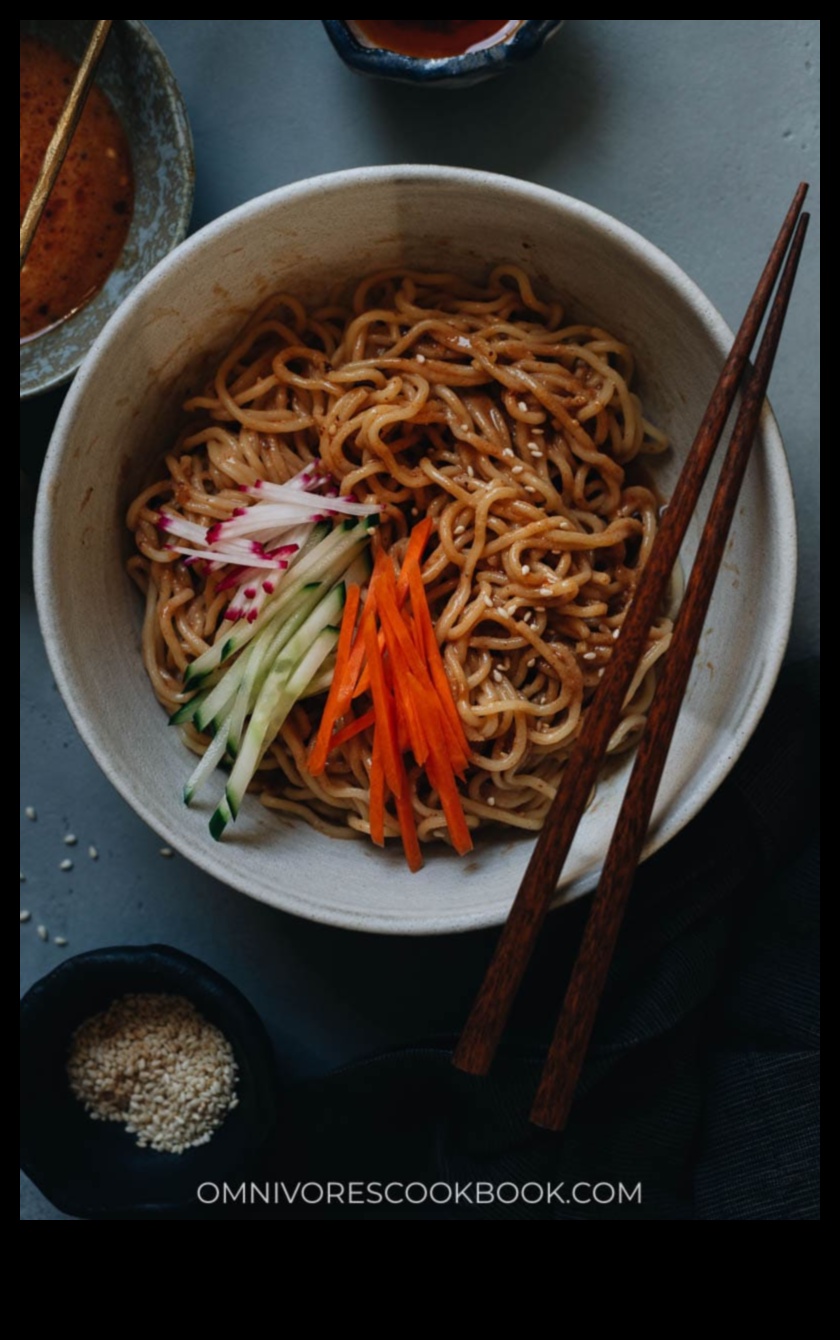 Sesame Symphony: Nutty Asian Flavors Unleashed