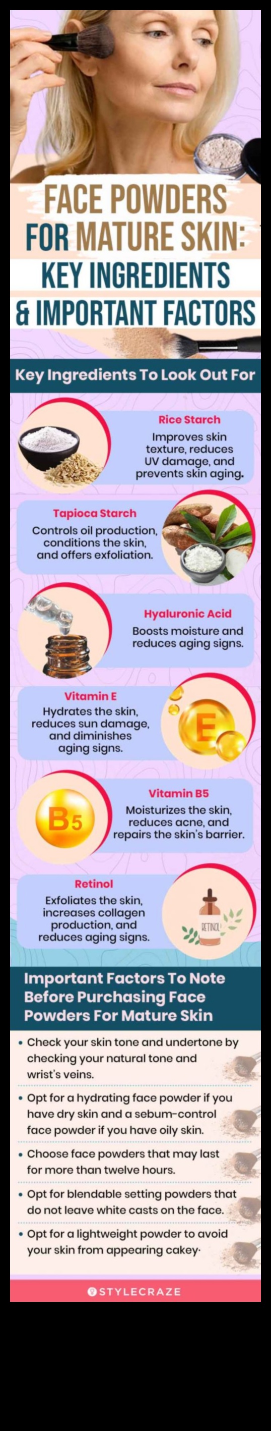 Setting Powder and Aging: Anti-Aging Formulas for a Youthful Appearance