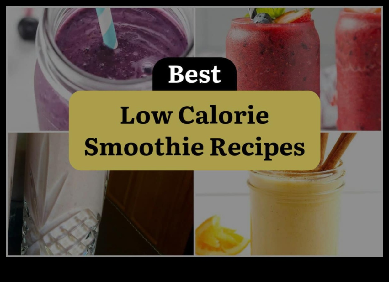 Sip and Slim: Crafting Delicious Low-Calorie Smoothie Creations