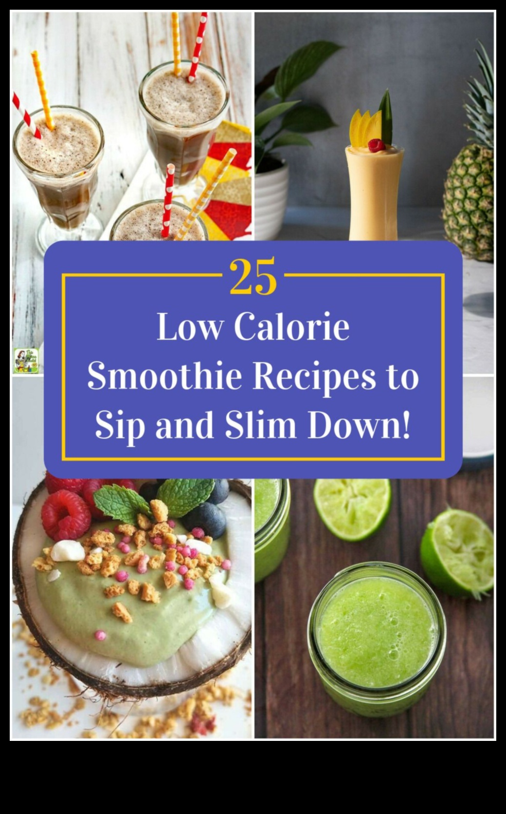 Sip and Slim: Crafting Delicious Low-Calorie Smoothie Creations