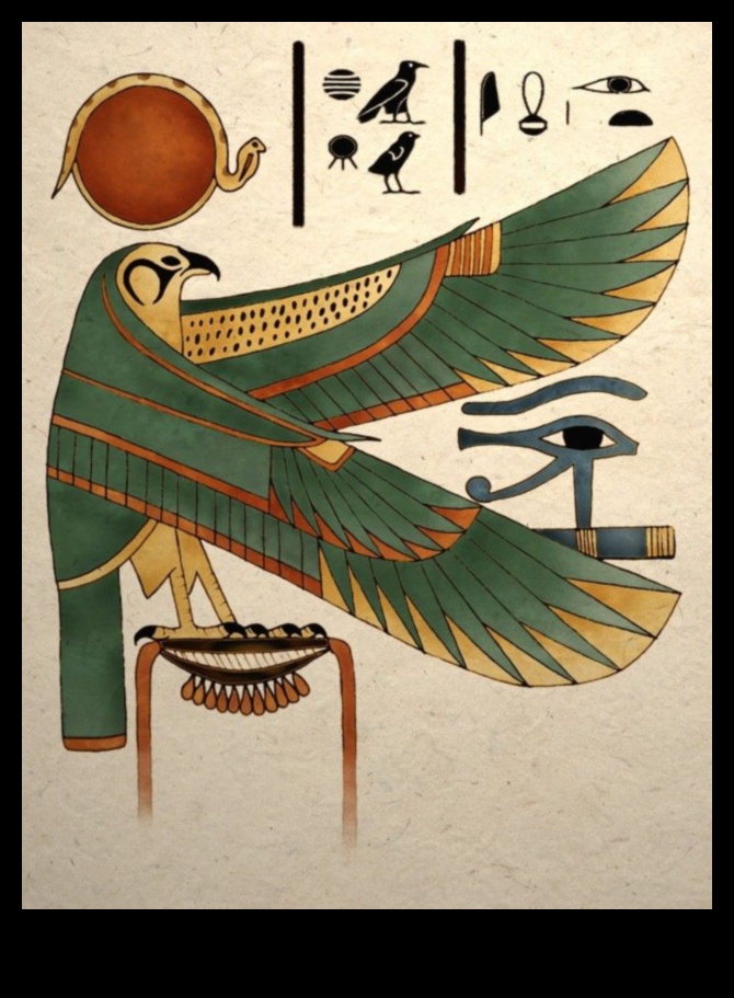 Soaring Above the Sands Horus in Flight and Falcon Symbolism in Egyptian Art 2 Horus in Flight: Falcon Symbolism in Egyptian Art