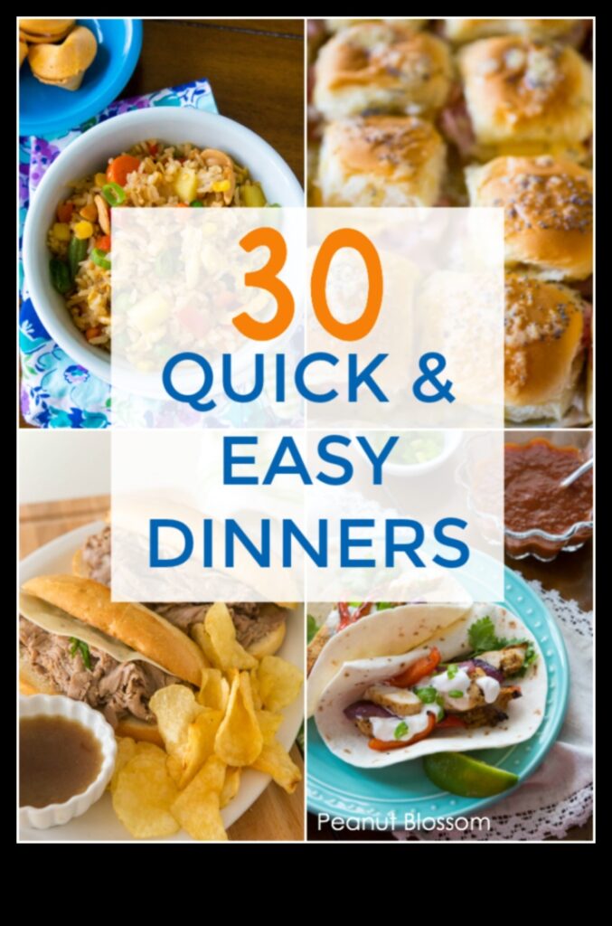 Speedy Suppers 30 Quick and Easy Recipes for Busy Families 1