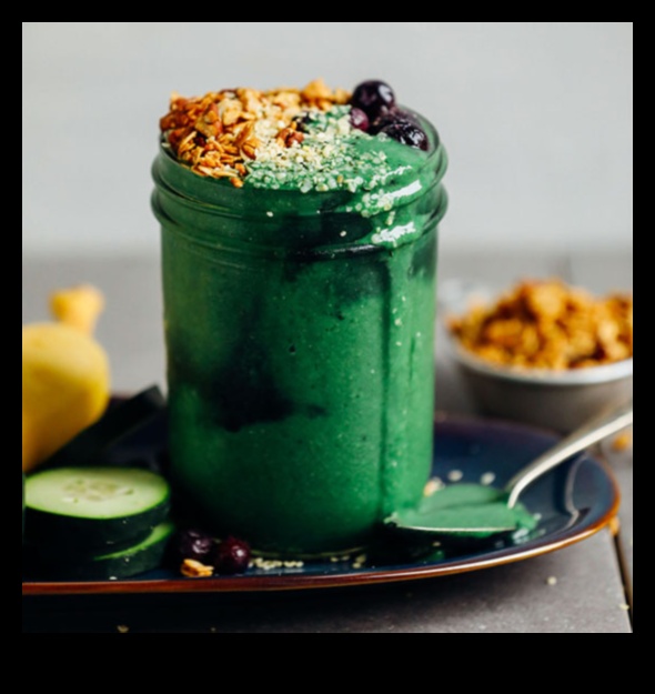 Spirulina Splendor A Superfood Smoothie Boost 1