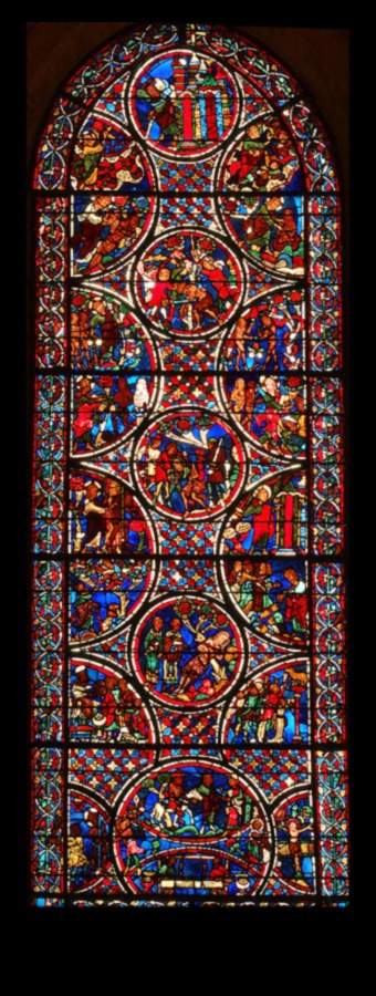 Stained Glass Splendor: Illuminating Stories in Gothic Windows