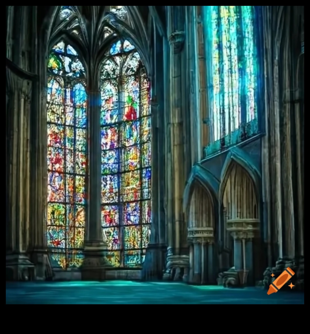 Stained Glass Symphony A Tour of the Vibrant Palette of Medieval Cathedral Windows 2 Stained Glass Symphony: The Vibrant Palette of Medieval Cathedral Windows