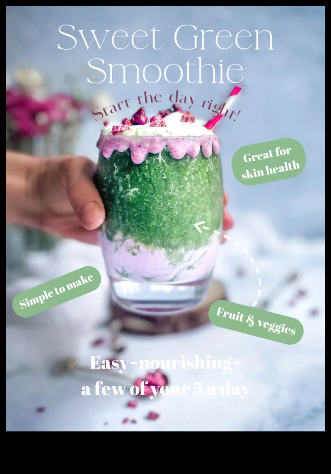 Morning Glow: Starting Your Day Right with Low-Calorie Smoothie Radiance