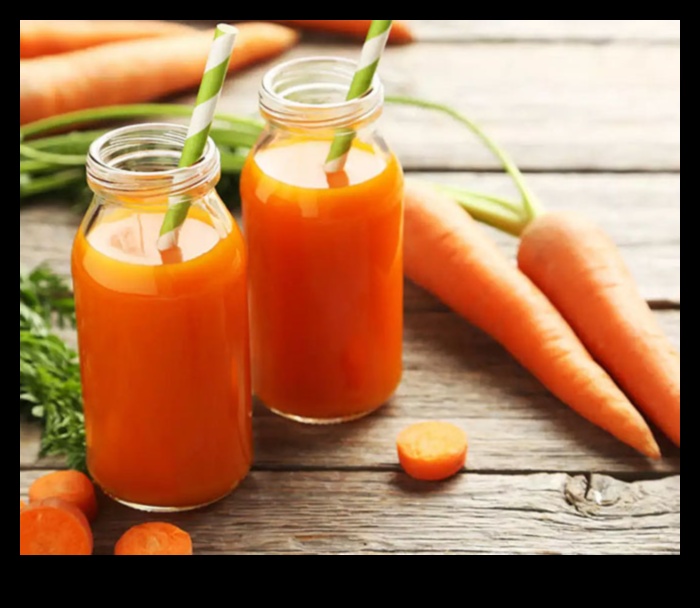 Breakfast Radiance: Starting Your Day Right with Carrot-Orange Juices