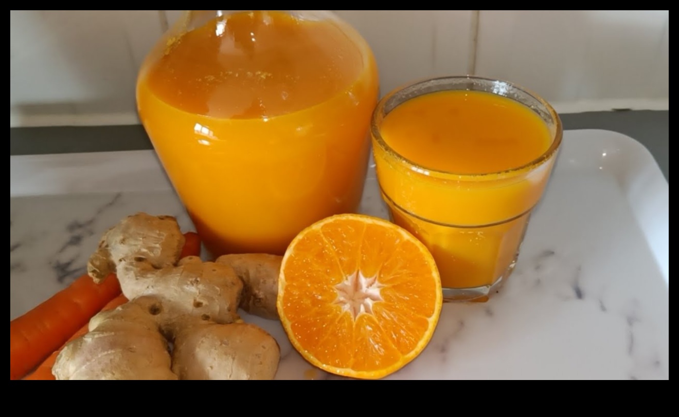 Breakfast Radiance: Starting Your Day Right with Carrot-Orange Juices