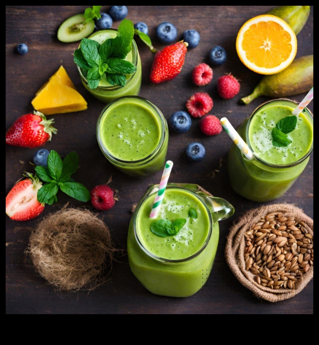 Supercharge Your Day: Nourishing Green Smoothies for Optimal Health