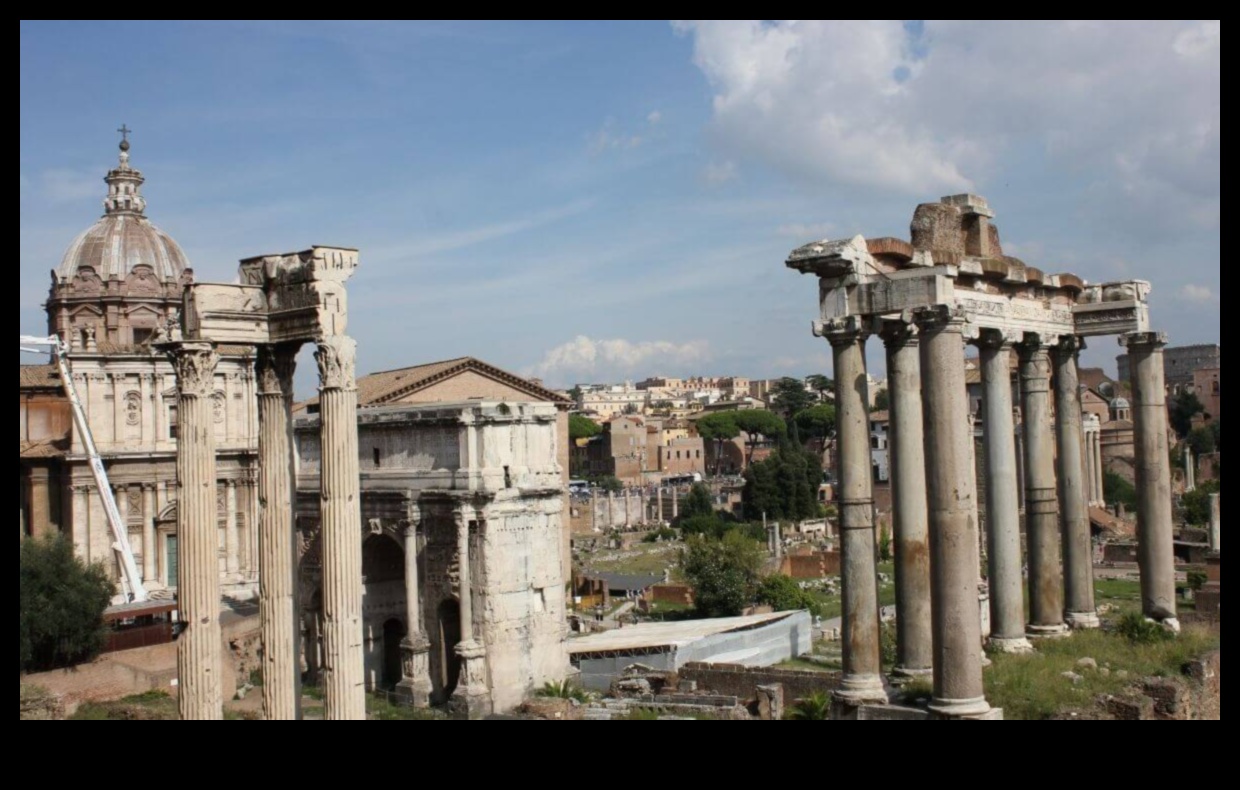 Temple of Saturn: Architectural Marvels in Roman Forum