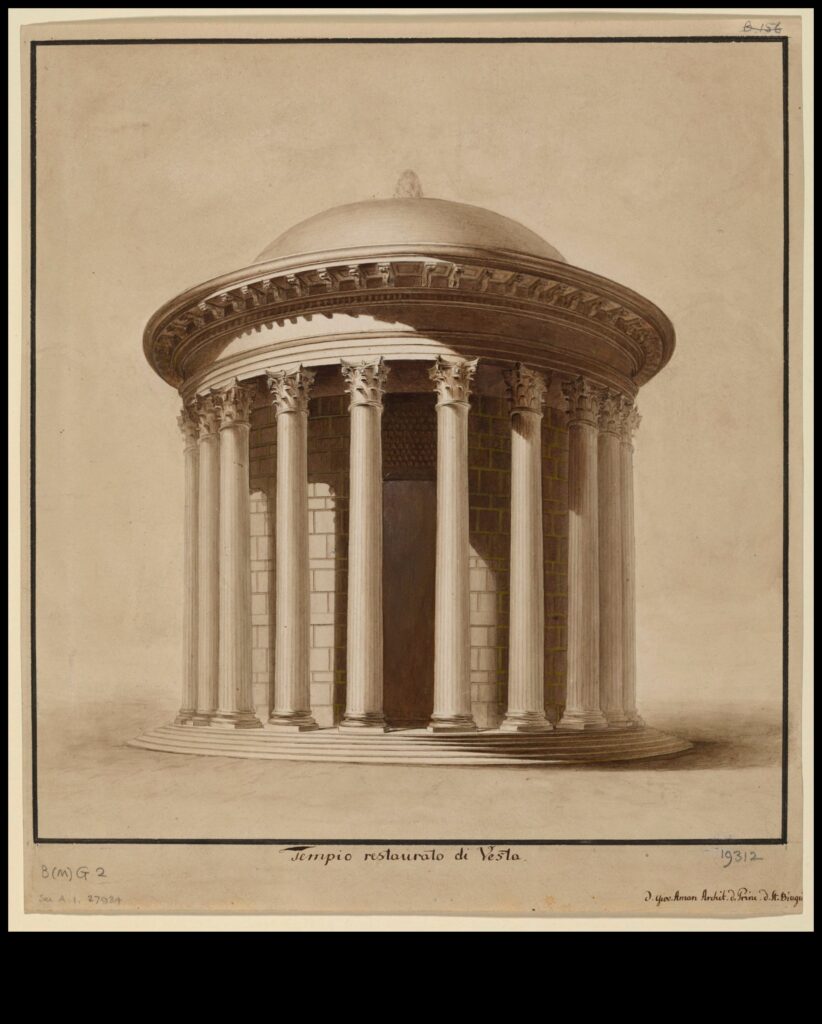 Temple of Vesta A Timeless Symbol of Roman Architectural Elegance 1