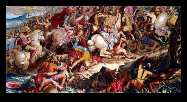 Temporal Tapestries: Weaving Narratives in Baroque Artistic Textiles