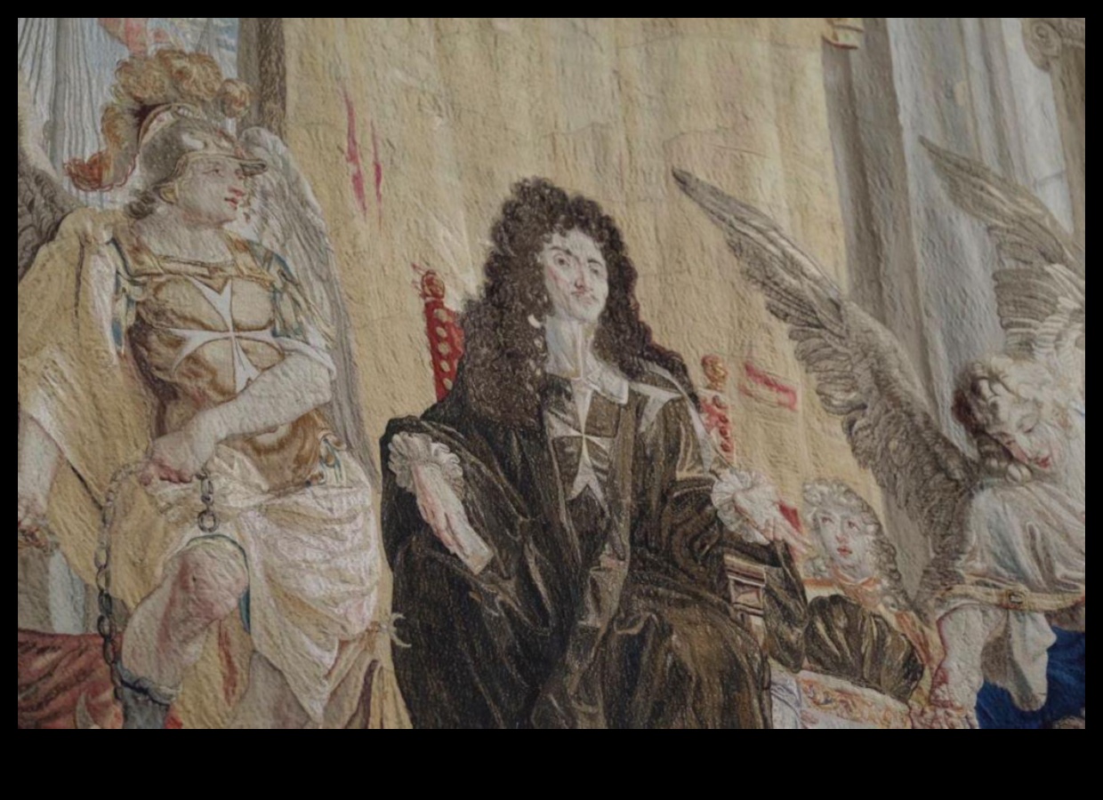Temporal Tapestries: Weaving Narratives in Baroque Artistic Textiles