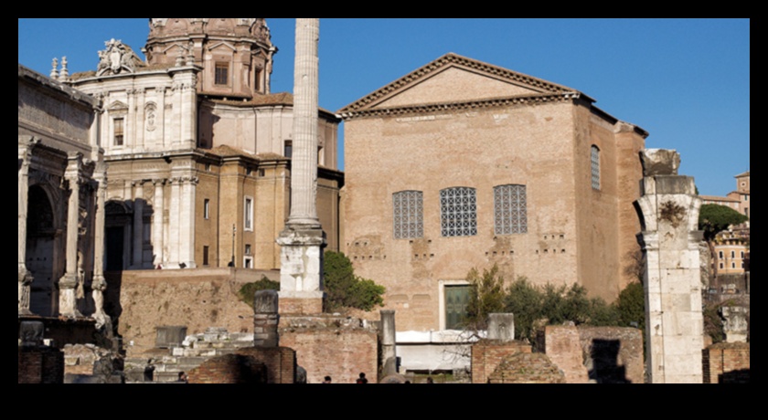The Architectural Splendor of Ancient Rome's Forum Facades 1