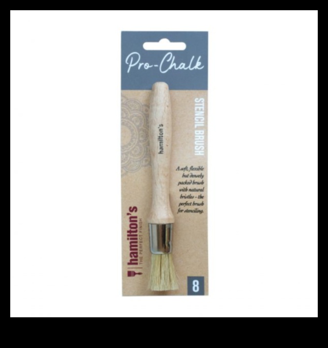 The Art of Brush Stenciling: Achieving Intricate Designs with Specialized Tools