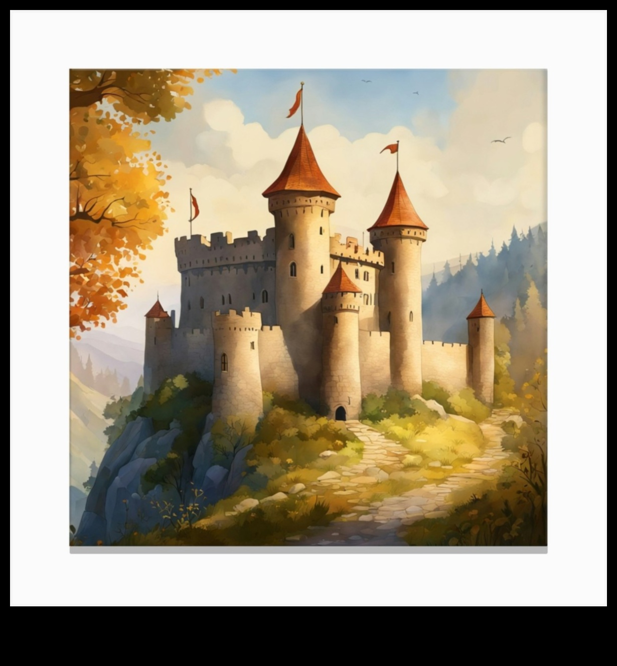 The Castle's Canvas: Depicting Medieval Life through Art