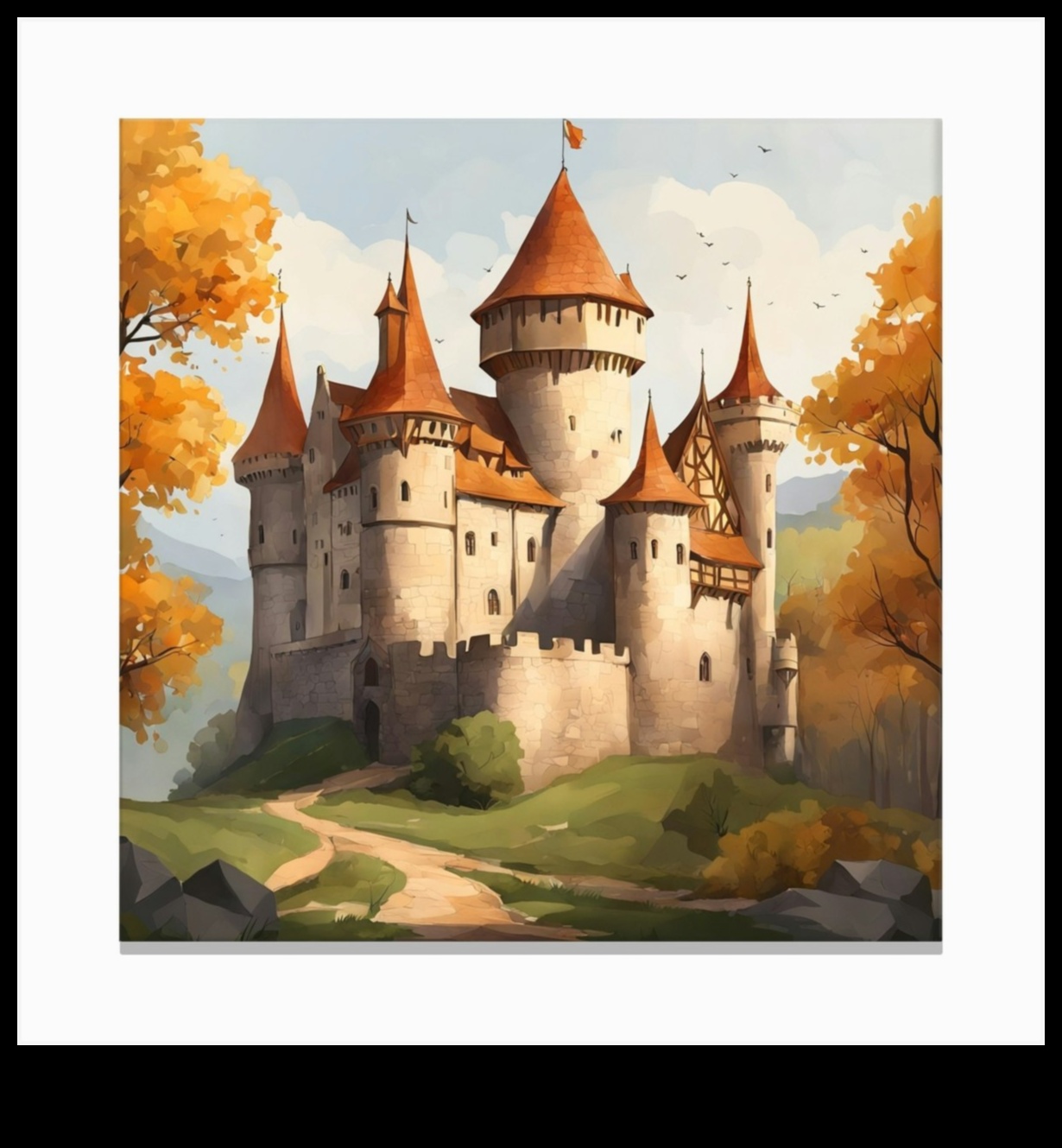 The Castle's Canvas: Depicting Medieval Life through Art