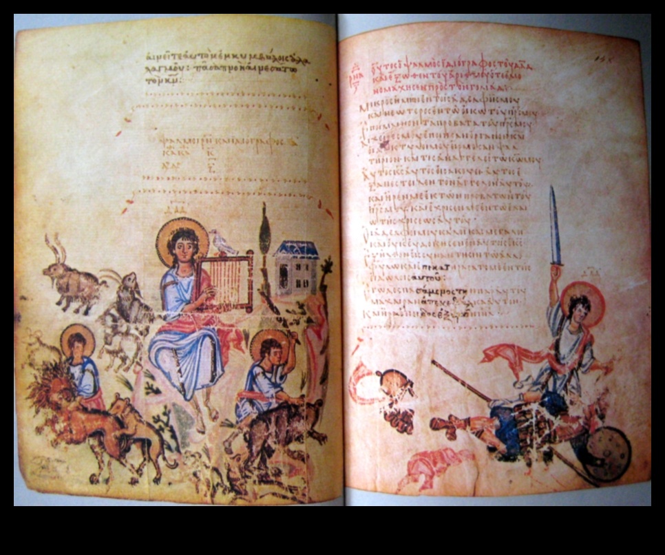 The Chludov Psalter A Visual Feast of Byzantine Manuscript Illumination 1