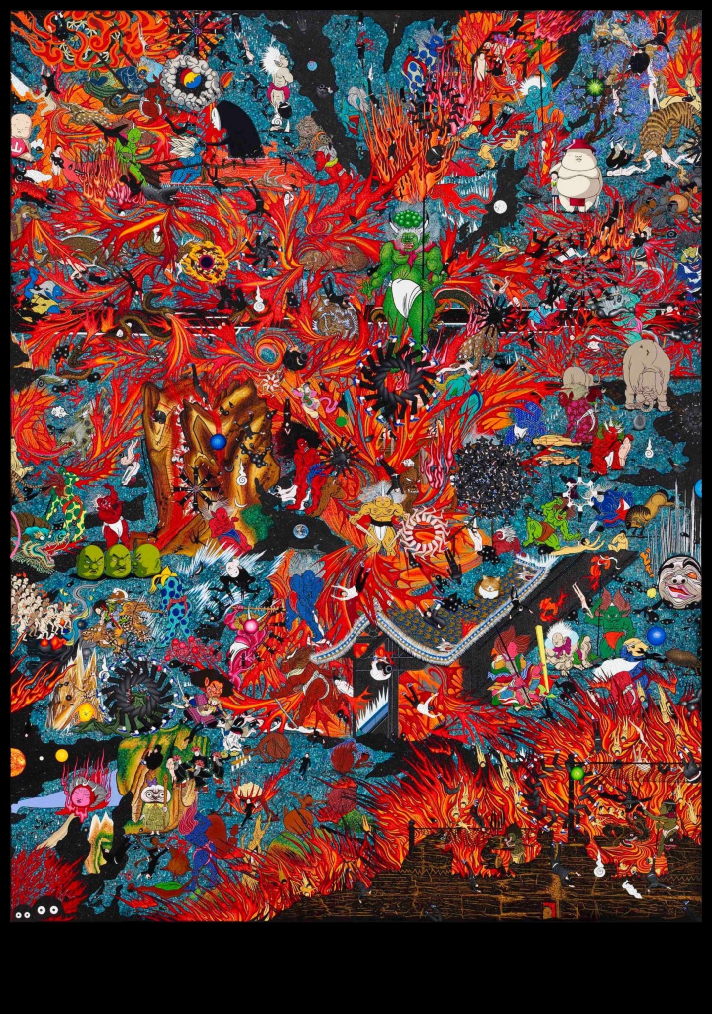 The Harmony of Chaos Uncovering Order in Abstract Art 4 Harmony in Chaos: Finding Order in Abstract Compositions