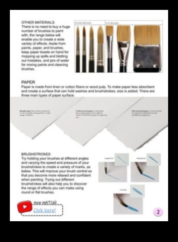 The Influence of Brush Material How Different Fibers Impact Your Brushstrokes 1