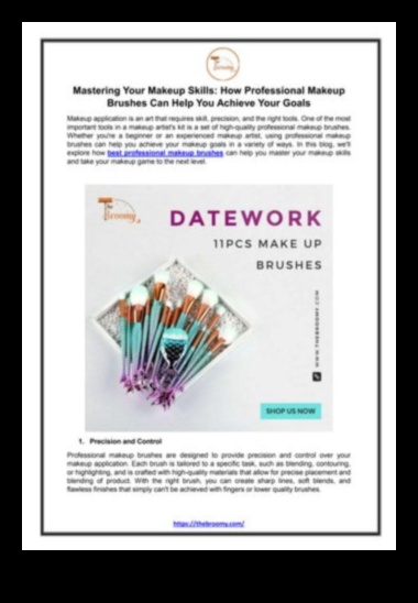 The Power of Precision: Achieving Detailed Looks with Specialized Makeup Tools