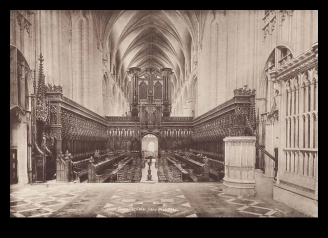 The Sacred Sound of Cathedral Choirs A Visual Exploration of Gothic Choral Spaces 1