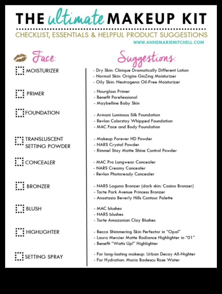 The Ultimate Party Makeup Checklist Get Ready to Shine! 1