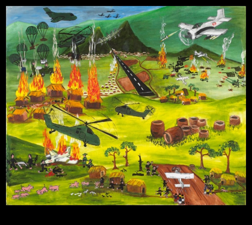 The Vietnam War in American Art A Complex Legacy of Protest and Reflection 1