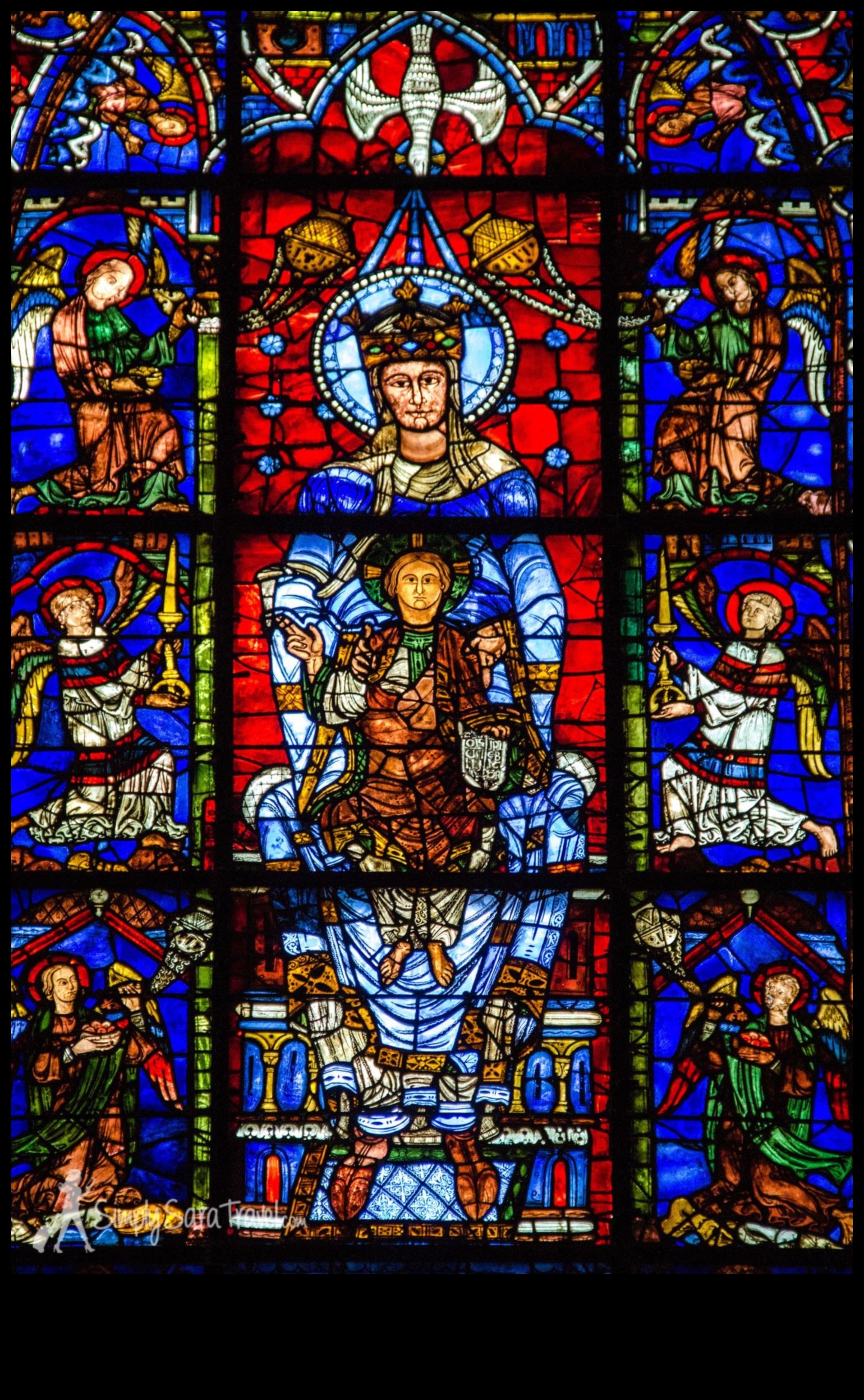 The Virgin Mary in Vitrail Theotokos in Gothic Stained Glass 1 Virgin Mary in Vitrail: The Theotokos in Gothic Stained Glass