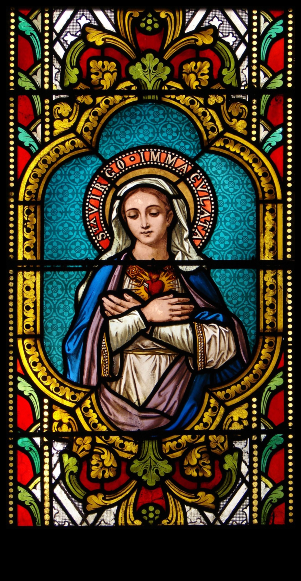 The Virgin Mary in Vitrail Theotokos in Gothic Stained Glass 4 Virgin Mary in Vitrail: The Theotokos in Gothic Stained Glass