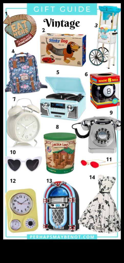 Throwback Thursday 40+ Vintage and Retro Gifts for the Sentimental Soul 1