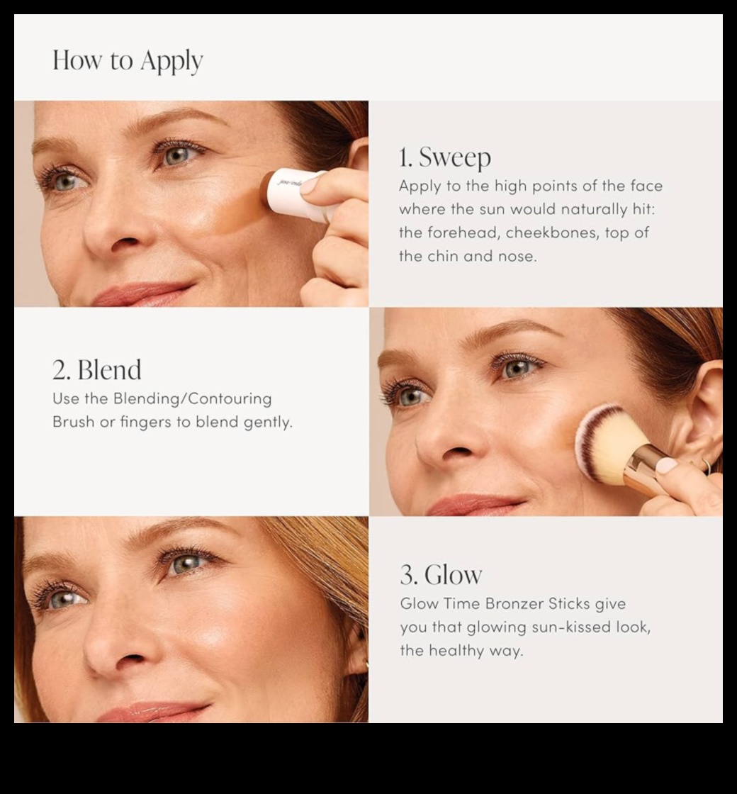 Time-Saving Bronzers 5 Easy Steps to a Natural-Looking Glow 2 Time-Saving Bronzers: Quick Application Tips for Effortless Glow