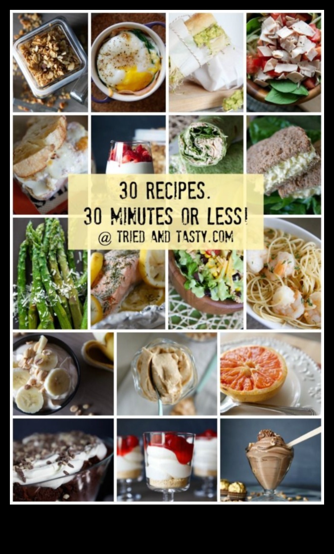 Time-Saving Tantalizers: Gourmet 30-Minute Meals to Remember