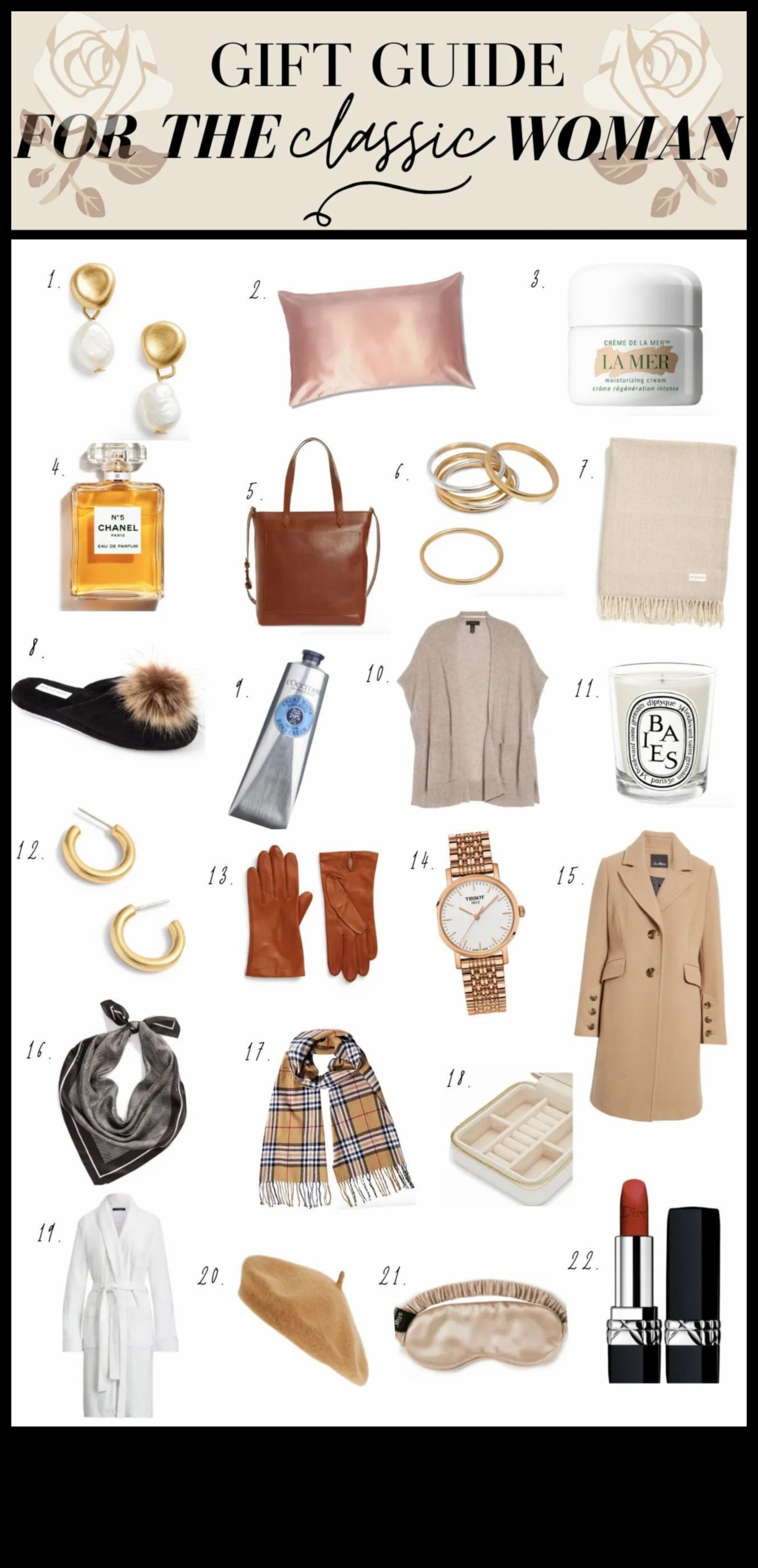 Timeless Tokens: Classic Gifts for a Time-Honored Woman