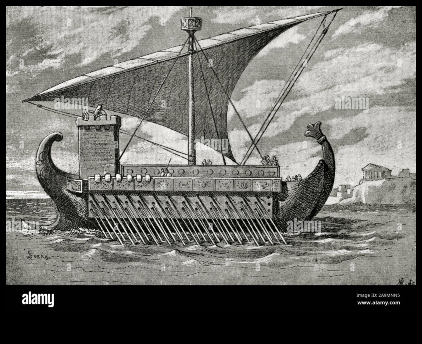 Trireme Triumphs: Naval Scenes in Ancient Greek Art