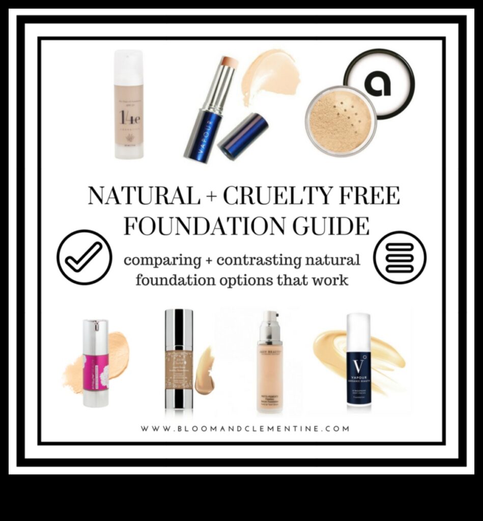 Vegan and Cruelty-Free Foundations A Guide to Ethical Beauty Choices 1