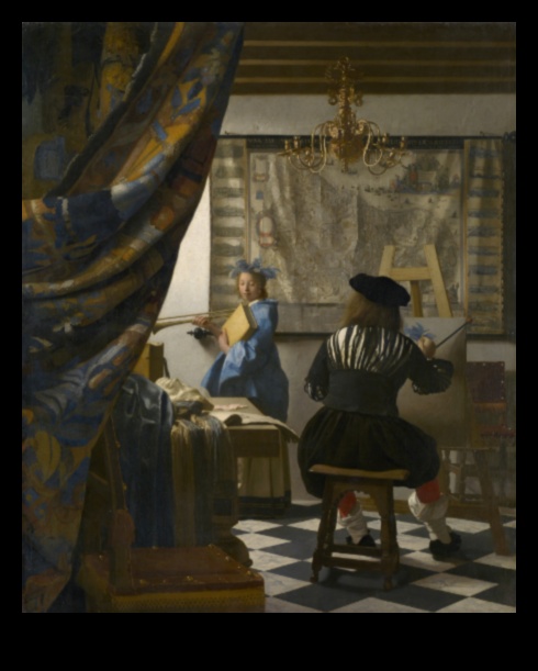 Vermeer's Vision: Artistic Elegance in Dutch Genre Painting