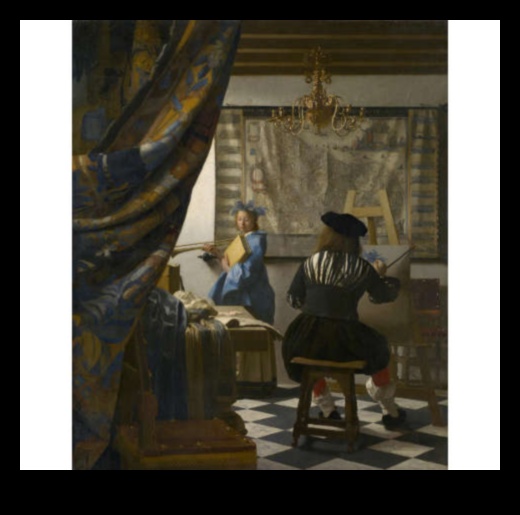 Vermeer's Vision: Artistic Elegance in Dutch Genre Painting