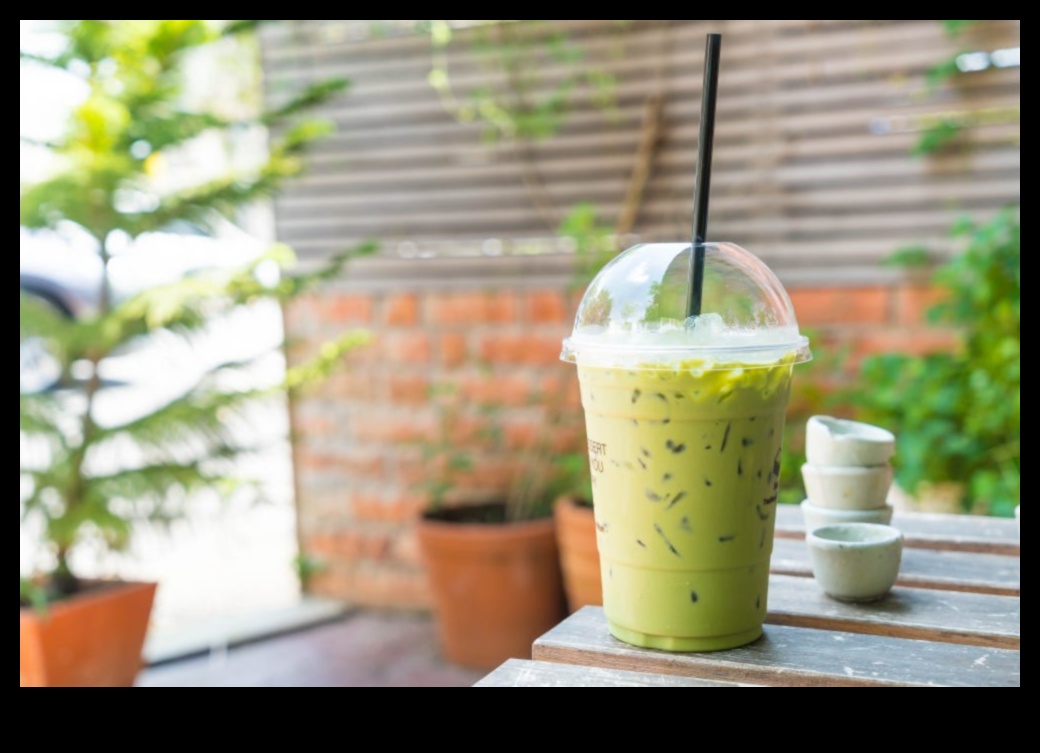 Morning Zen: Starting Your Day Right with Cool Iced Green Tea