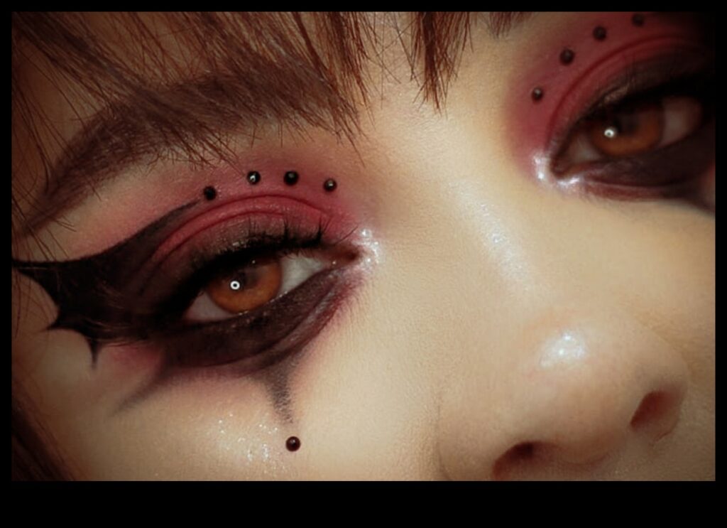 Wearable Art The Art of Creating Intricate Designs with Detailed Eyeliner 1