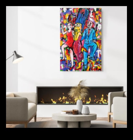 Whimsical Worlds: Playful Escapades in Pop Art Realms