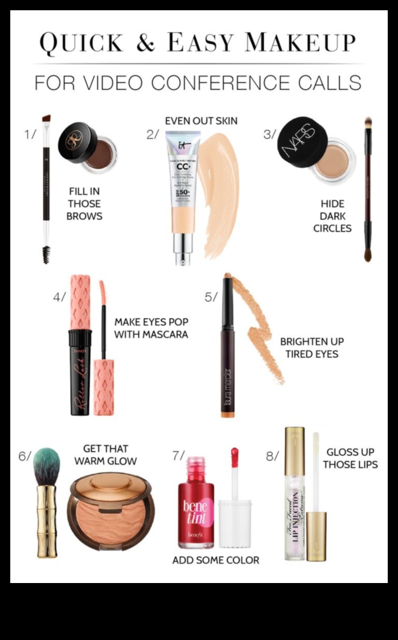 Your Everyday Makeup Guide for Zoom Calls Look Flawless from Head to Toe 3 Everyday Makeup for Zoom Calls: Enhancing Your Virtual Presence